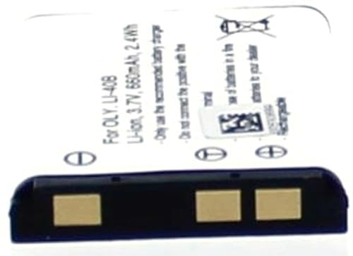 AGI 87263 Li-Ion 660 mAh 3,7 V Akku wiederaufladbar – Akkus (660 mAh,-Ionen (LiIon), 3,7 V, schwarz, 1 Stück (S))