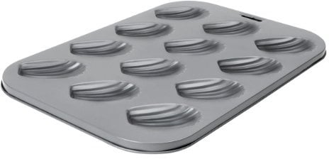 Dexam Non-Stick 12 Cup Madeleine Pan, Grey 17841541