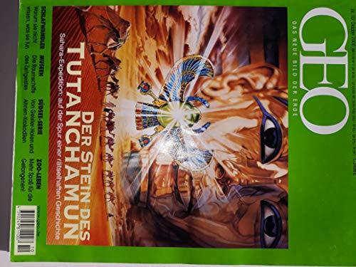 GEO. Das neue Bild der Erde. Nr. 10 / Oktober 2000. Tutachamun - Tropeninstitut - Museen - Schlafwandeln - Fotografie - Zoo - Südsee-Serie Teil 3.