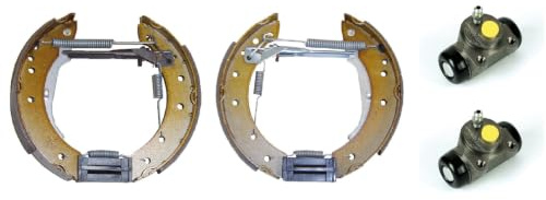 FERODO FMK326 Bremsenset Trommelbremse Bremsbacken Satz mit Radbremszylinder Hinten Kompatibel mit RENAULT Clio 2 BB0/1/2, CB0/1/2 Twingo 1 C06 KANGOO KC0/1, DACIA SANDERO II | Kompatibel mit: DACIA DOKKER Großraumlimousine, LODGY, LOGAN, LOGAN EXPRESS, LOGAN MCV, LOGAN MCV II, LOGAN Pick-up, SANDERO