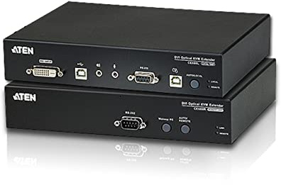 Aten CE680 DVI Optical KVM Extender 600 m