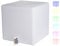 VERDOBA LED Würfel Outdoor mit Akku - LED Cube mit USB-C Anschluss - Leuchtwürfel Outdoor mit Farbwechsel - Outdoor Garten Beleuchtung Leuchtwürfel als Sitz & Tisch für außen & innen (Würfel, 40 cm)