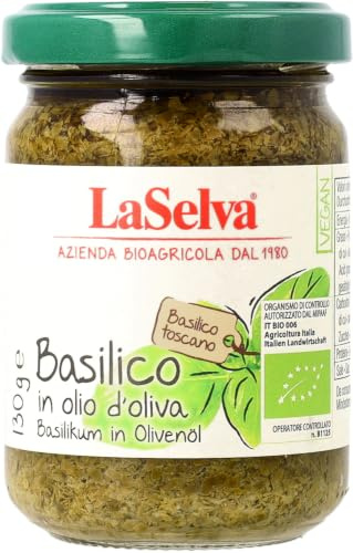 Bio Basilikum in Olivenöl 2 x 130 g