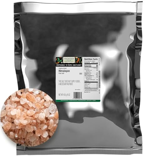 Frontier Natural Products - Grind medio di sale rosa dell'Himalaya - 1 lb.