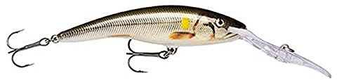 Rapala - Deep Tail Dancer Angelköder - Angelzubehör aus Balsaholz - Stabile Tauchschaufel - Süßwasser Spinnköder - Lauftiefe 6m - Fischköder 9cm, 13g - Hergestellt in Estland - Live Ayu