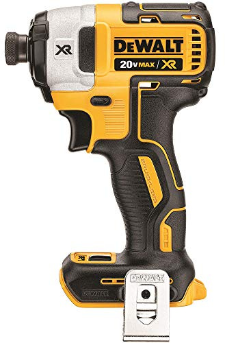 DEWALT 20V MAX XR Impact Driver, Brushless, 3-Speed, 1/4-Inch, Tool Only (DCF887B)