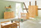 Pinolino 102174Xg 3-Teilig, Kinderbett, Extrabreite Wickelkommode mit Wickelaufsatz und Großer Kleiderschrank, Buche Massiv, Geölt, 140 X 70 cm
