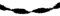 Folat Girlande Drehgirlande Krepppapier, 6 Meter, SCHWARZ