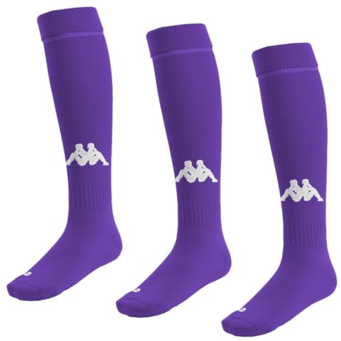 Kappa Penao PPK 3 Socks - Calcetines para hombre, color violeta, talla 27-30