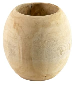 Serene Spaces Living Teak-Vase