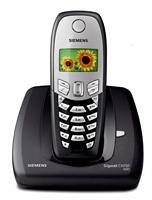 Siemens Gigaset CX450 schnurloses ISDN Telefon schwarz