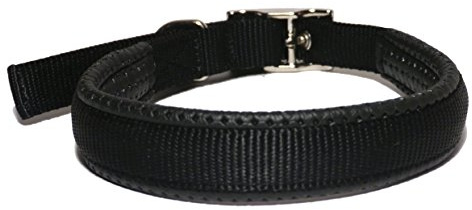 S/PROT DOG COLL 16X5/8 BLACK