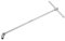Alyco 191692 - Llave de vaso articulada con mango en T Cr-V cromado 6 caras 19 mm