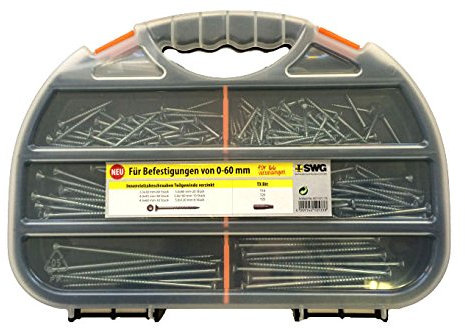 Vis Assortiment avec embouts Torx Boîte d'assortiment vis Box Boîte à vis
