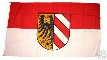 Flagge Stadt Nürnberg Grösse 1,50x0,90m - FRIP -Versand®