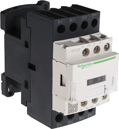 Schneider Electric, TeSys D Contactor 4P AC1 440V 25 A, LC1DT25P7