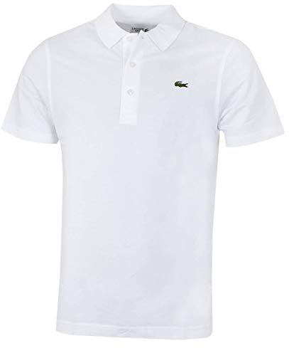 Lacoste Men's L1230 Sport Short Sleeve Polo Shirt, White, Medium (Manufacturer Size:4)