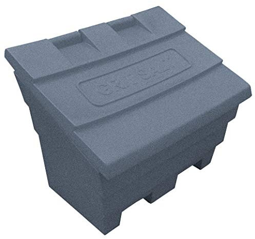 6 Cu Ft Grit Salt Storage Bin in Stone Effect