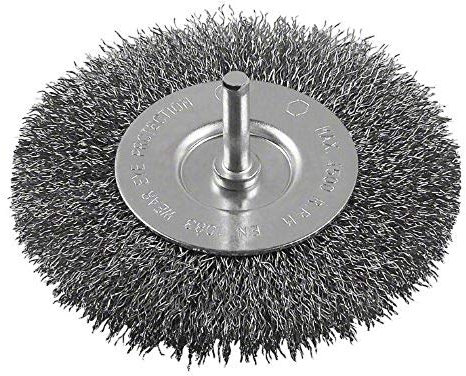 Bosch Accessories Disc Brush for Drills Crimped Wire, Diameter 75 MM, 2607017120