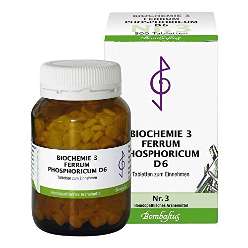 BIOCHEMIE 3 Ferrum phosphoricum D 6 Tabletten 500 St