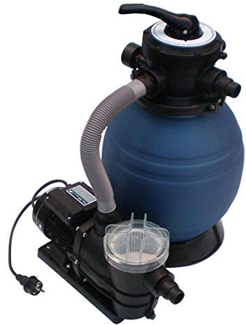 SPIRATO Sandfilteranlage Sandfilter mit Pumpe 10m³/h 300