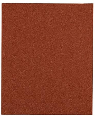 kwb Flint-Schleifpapierbogen 230x280 mm aus Quarzsand mit Körnung 150, guter Verleimung und robustem Papierträger für den mittelfeinen Schliff von Holz und Farbe
