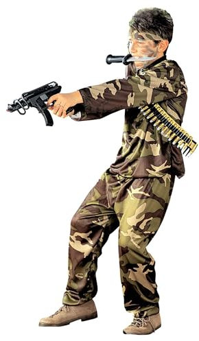 W WIDMANN MILANO Party Fashion - Disfraces Niños soldado, uniforme, militar, disfraces