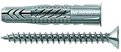 Fischer 094761 10 x 60 mm UX-S/20 Universal Plug - Zinc (10-Piece)