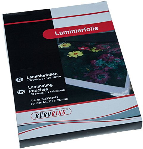 Büroring Laminierfolie A4 125mic