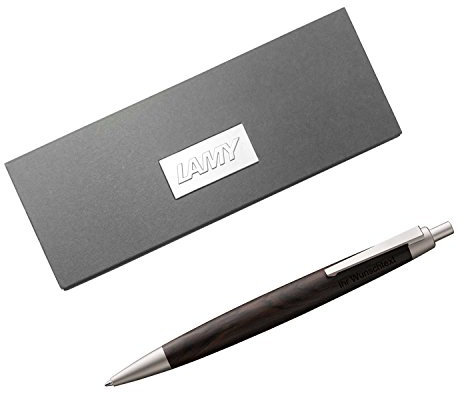 Lamy Kugelschreiber 2000 blackwood Modell 203, Grenadillholz, inkl. Laser-Gravur