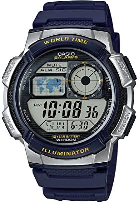 Casio Herren-Armbanduhr AE-1000W-2AV, wasserdicht