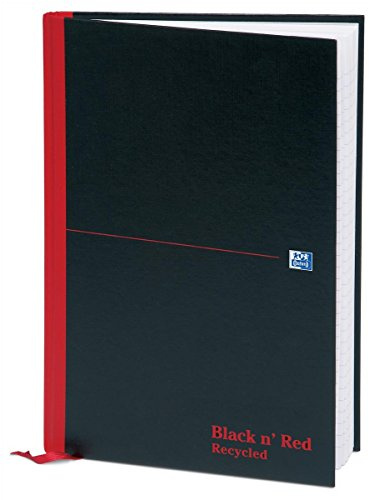Black n Red Book Casebound Recycled 90gsm 192 Pages A4 Ref L67019 [Pack of 5]