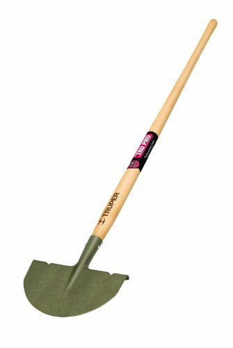 Truper 30035 Tru Pro Half Moon Edger, 9-Inch X 5-Inch Head, 48-Inch Ash Handle