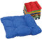 Beo Sitzpolster Gartenstuhl 36x36 atmungsaktiv | Made in EU | Gestepptes Outdoor Stuhlkissen waschbar | UV-beständiges Sitzkissen Stuhl ohne Ausbleichen | Sitzkissen Bank in Blau