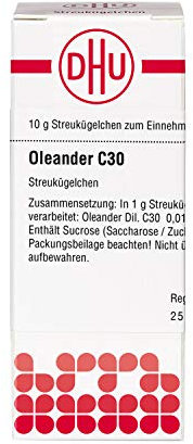 DHU Oleander C30 Streukügelchen, 10 g Globuli