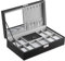 SONGMICS Scatola Porta Orologi Custodia per 8 Orologi JWB41B