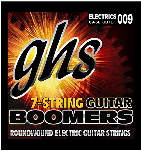 ghs GB7L - Juego de cuerdas para guitarra eléctrica, 009-058