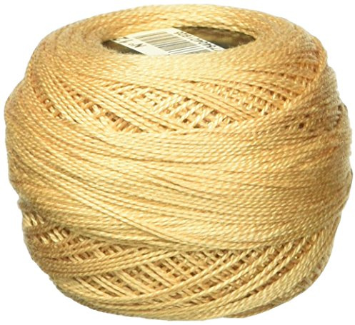 DMC Pearl Cotton Ball Size 12 141yd-Light Tan
