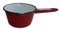 Cazo esmaltado para leche y salsas de Falcon, 14 cm, color rojo