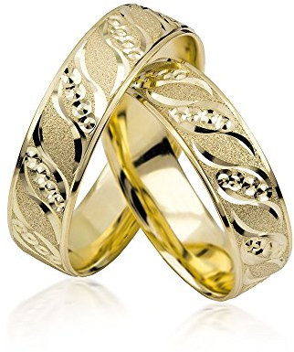 CELIK EHERINGE TRAURINGE IN GELBGOLD C077 (PAARPREIS)