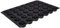 Lurch 67110 FlexiGastro Backform aus 100% BPA-freiem Platin Silikon 35er Minigugelhupf, schwarz, 60 x 40 cm, Gastronomie