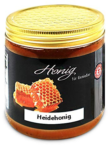 Schrader | Heidehonig | aromatischer Honig | keine Zugabe von Nicht-EU Honig | 500g