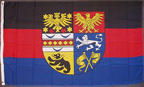 flaggenmeer® Flagge Ostfriesland mit Wappen 80 g/m² ca. 60 x 90 cm
