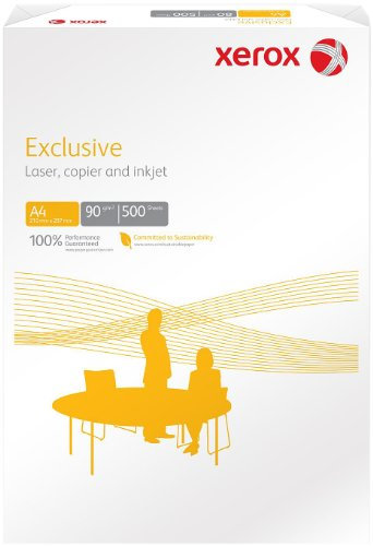 Xerox 003R90618 Exclusive Kopier-, Druckerpapier, DIN A3, 90 g/m², 2.500 Blatt Karton, weiß