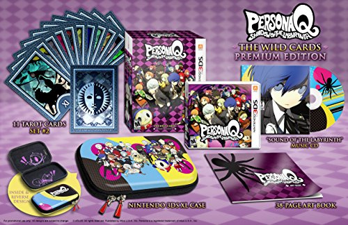 Persona Q: Shadow of the Labyrinth: The Wild Cards Premium Edition - Nintendo 3DS The Wild Cards Premium Edition Edition