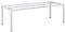 KETTLER Advantage Esstische Cubic-Tischgestell 220 x 95 cm Silber