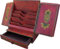 GURU SHOP Brief- & Schreibtisch Ordner - rot Modell 2, Holz, 24x29x17 cm, Dosen, Boxen & Schatullen