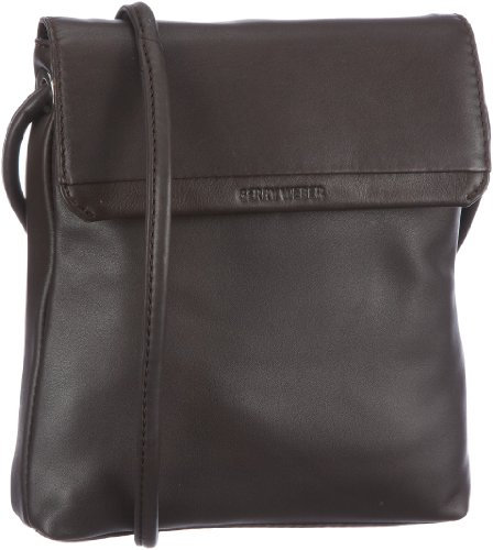 Gerry Weber Piacenza 08/21/21975, Damen Schultertaschen, Braun (Darkbrown 860), 18x20x4 cm (B x H x T)