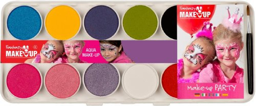 Fantasy Aqua Make Up Schminkkasten Girls, 10 Farben + Zubeh?r