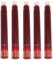 Gullor 25 PCS International Size Pen Ink Cartridge to Fit Jinhao Fountain Pens, RED, 5 Packs